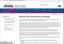 Sites similar to innovations.ahrq.gov