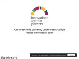 Sites similar to innovationsagainstpoverty.org