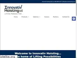 Sites similar to innovativ-hoisting.com