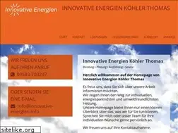 Sites similar to innovative-energien.info