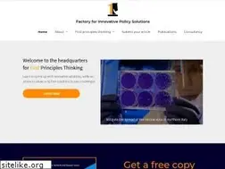 Sites similar to innovativepolicysolutions.org