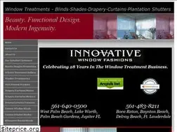 Sites similar to innovativewindowfashions.com