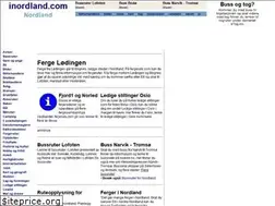 Sites similar to inordland.com
