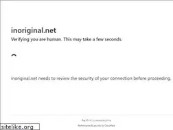 Sites similar to inoriginal.net