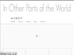 Sites similar to inotherpartsoftheworld.com