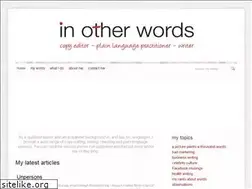 Sites similar to inotherwordscg.co.za