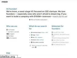 Sites similar to inovo.vc