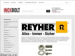 Sites similar to inoxbolt.lv