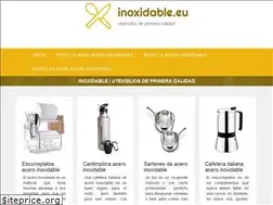 Sites similar to inoxidable.eu