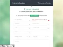 Sites similar to inpromotion.com
