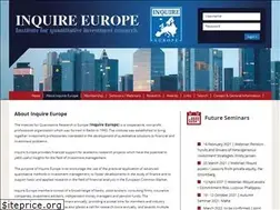 Sites similar to inquire-europe.org