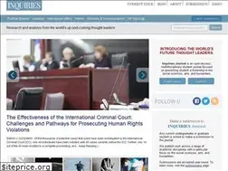Sites similar to inquiriesjournal.com