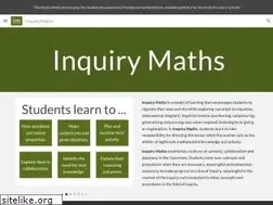 Sites similar to inquirymaths.org