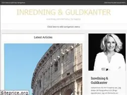 Sites similar to inredningochguldkanter.se