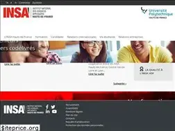Sites similar to insa-hautsdefrance.fr