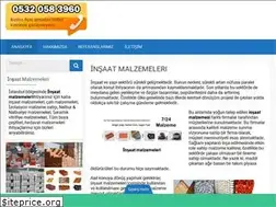 Sites similar to insaatmalzemesatisi.com