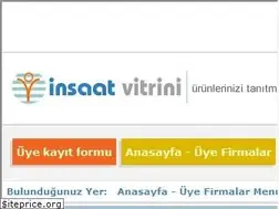 Sites similar to insaatvitrini.com