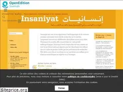 Sites similar to insaniyat.revues.org