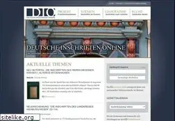 Sites similar to inschriften.net