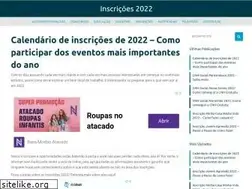 Sites similar to inscricao2020.com.br