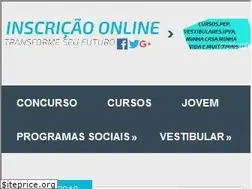 Sites similar to inscricaoonline.net.br