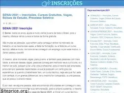 Sites similar to inscricoes.pro.br