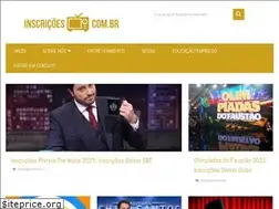 Sites similar to inscricoestv.com.br