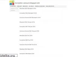 Sites similar to inscription-concours.blogspot.com