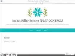 Sites similar to insectkillerservice.wordpress.com