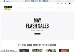 Sites similar to insertcoinclothing.com
