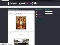 Sites similar to insertgeekhere.com