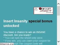 Sites similar to insertinsanity.com