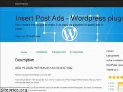 Sites similar to insertpostads.com