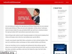 Sites similar to inshotproapkdownload.com
