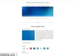 Sites similar to inside-politics.org