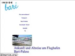 Sites similar to insidebari.de