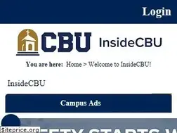 Sites similar to insidecbu.calbaptist.edu