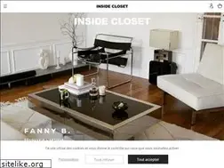 Sites similar to insidecloset.com