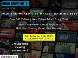 Sites similar to insidedeception.com