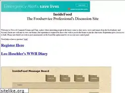 Sites similar to insidefood.com