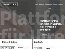 Sites similar to insidelaw.ch