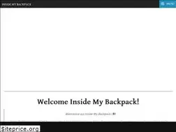Sites similar to insidemybackpack.com