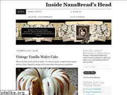 Sites similar to insidenanabreadshead.wordpress.com