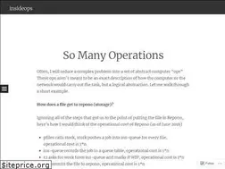 Sites similar to insideops.wordpress.com