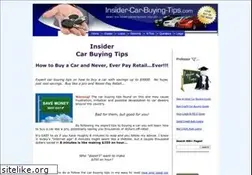 Sites similar to insider-car-buying-tips.com