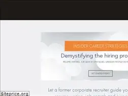 Sites similar to insidercareerstrategies.com