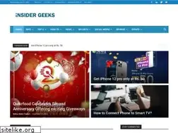 Sites similar to insidergeeks.com
