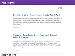 Sites similar to insidersbyte.com