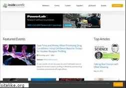 Sites similar to insidescientific.com