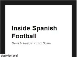 Sites similar to insidespanishfootball.com